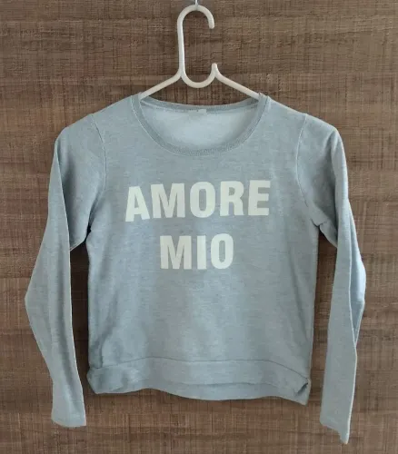 Blusa Amore Mio - Conforto e Estilo para sua Princesa! Tam 14
