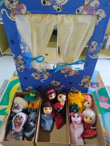 Teatro Infantil de Fantoches Vintage- Sítio do Pica-pau Amarelo