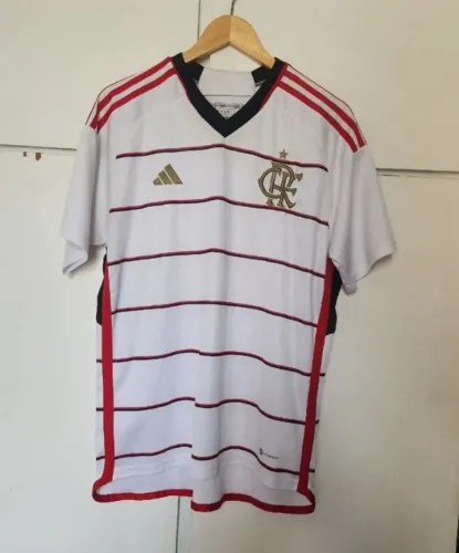 Camisa Flamengo Branca Adidas 2023/24 Original