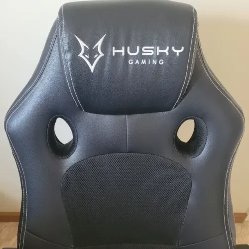 Cadeira Gamer Husky Gaming Snow, Preto, Cilindro de Gás Classe 4, Base em Metal, Roda em N