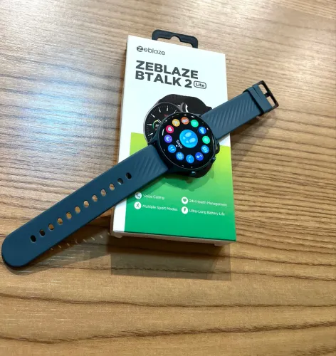 Smartwatch Zeblaze Btalk 2 Lite Marinho ? estilo, conforto e tecnologia no seu dia a dia!