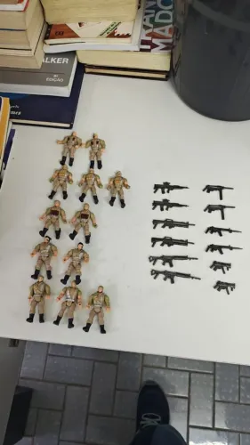 Bonecos Miniatura de Exército