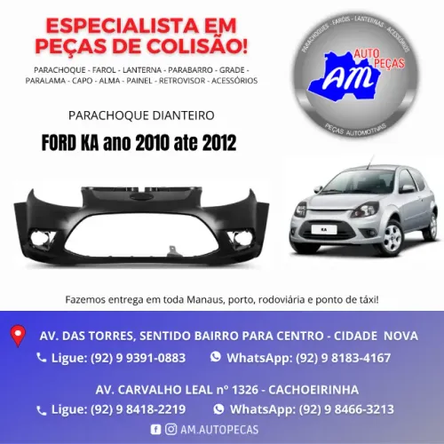 parachoque ford ka