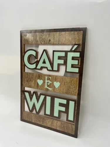 Placa Decorativa Café 
