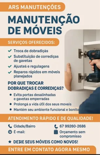 Manutenção móveis
