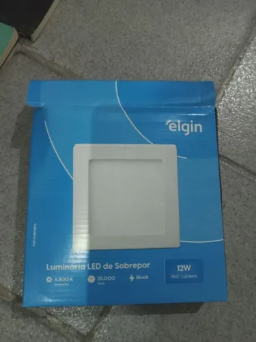 Luminária LED de Sobrepor Elgin 12W