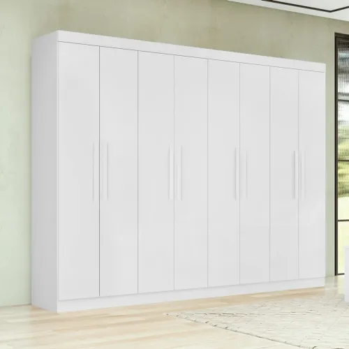 Guarda-Roupa 8 portas Andara soft - ENTREGA RÁPIDA