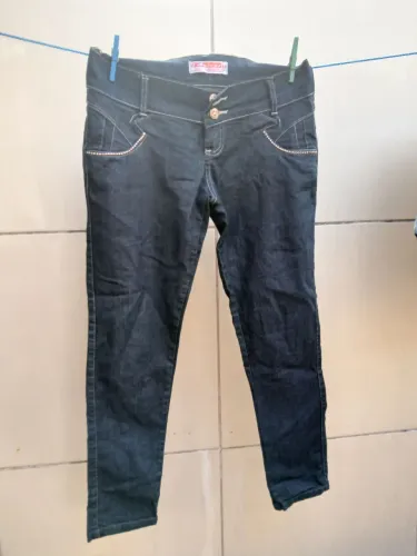 Calça Jeans Feminina Azul tam.44