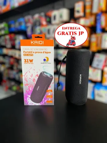 CAIXA DE SOM KAIDI 31W KD-829 IPX7