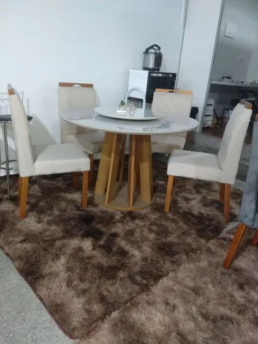 Sala de Jantar - FRETE GRÁTIS BH+ MONTAGEM / 4 cadeiras / CASUPI MÓVEIS 