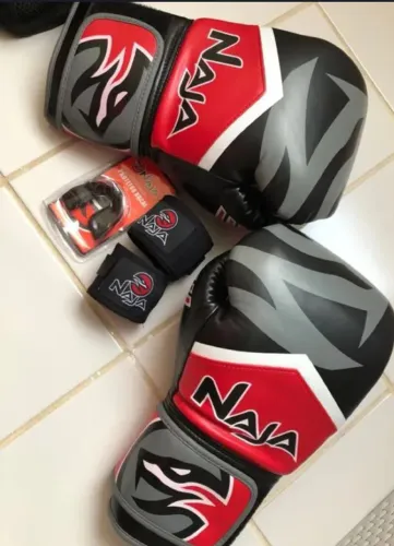Naja Luvas de Boxe+ Acessórios