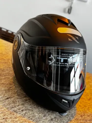 Capacete Norisk Preto Monocolor Matte