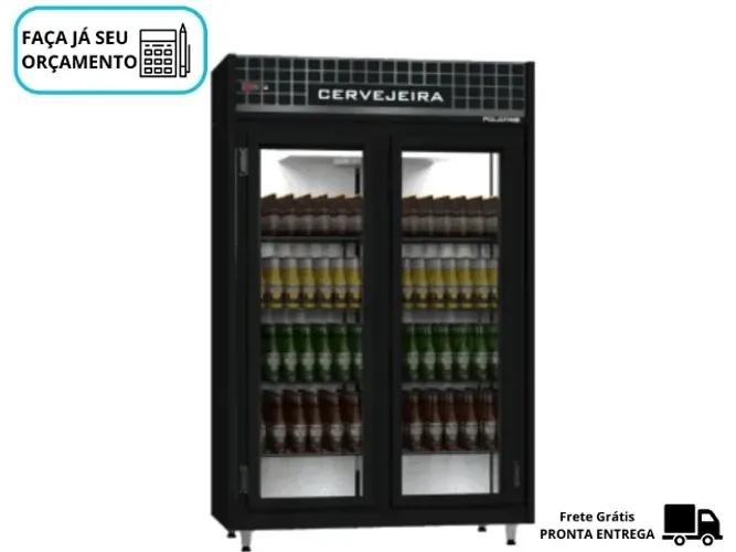 Cervejeira 2 Portas de Vidro PoloFrio 220v