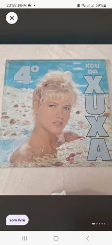LP vinil Xou da Xuxa 4°