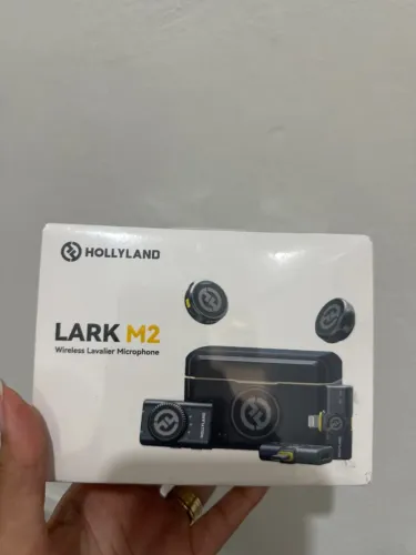 Microfone Dos Influenciadores Hollyland Lark M2 Combo Completo Lacrado