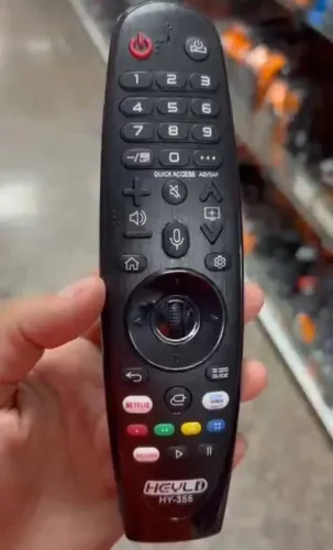 Controle Remoto com comando de voz Smart TV HEULD HY-356