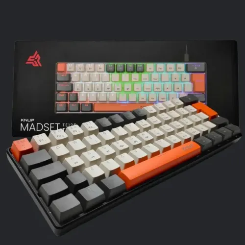 Teclado Mecânico Knup Kp-te125 Rainbow Pt-br