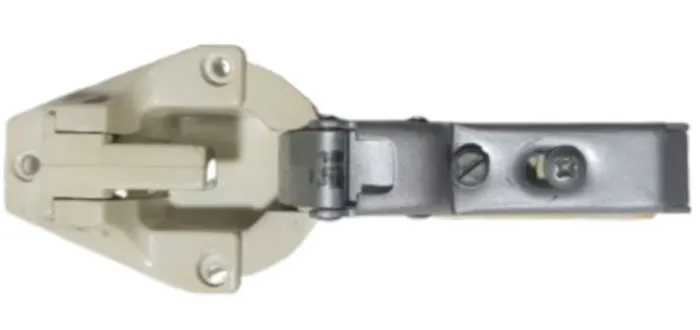 Kit 18 Dobradiças p/Porta De Armário Caneco Plástico De 34mm