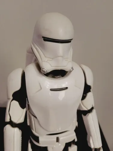 Boneco. Flametrooper da Primeira Ordem da série Star Wars.