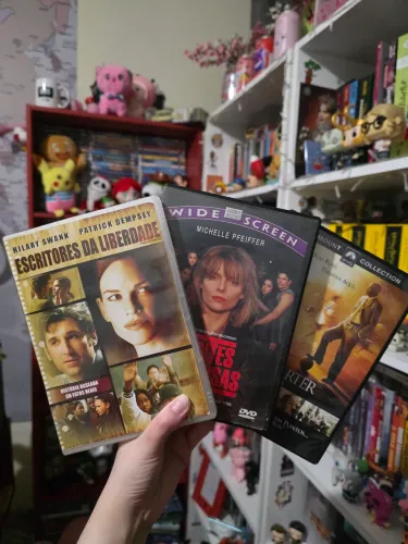 Coleção DVDs Escritores da Liberdade, Mentes Perigosas e Coach Carter