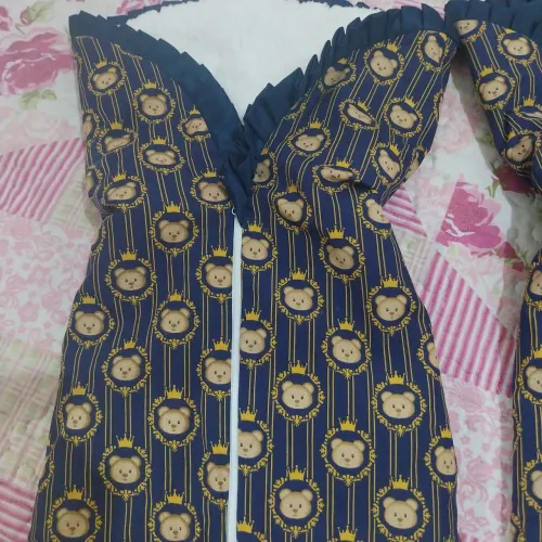 Saco de Dormir Bebê Urso Azul