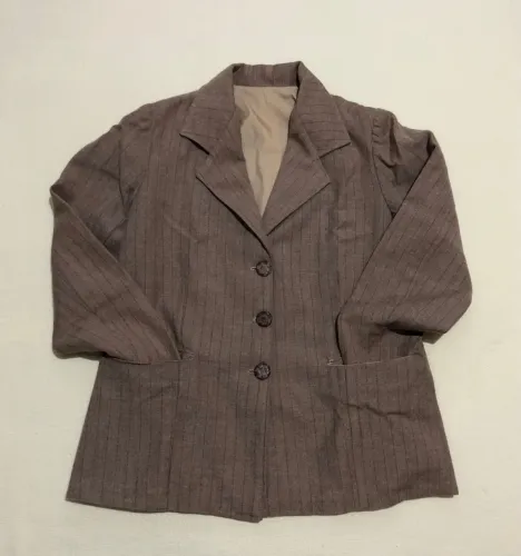 Blaser de lã feminino G