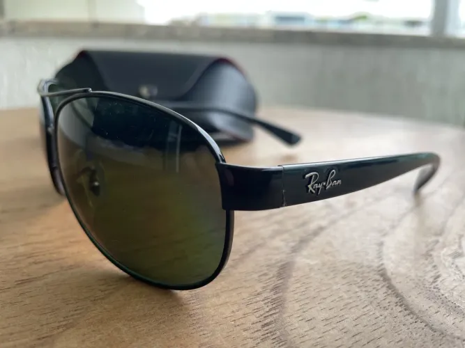 Óculos Ray-Ban Polarizado - Aviator (acompanha case original)