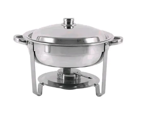 Rechaud inox redondo 05 litros