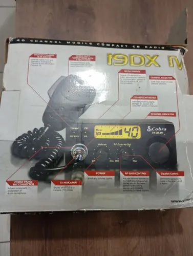 Rádio amador 19DX novo 