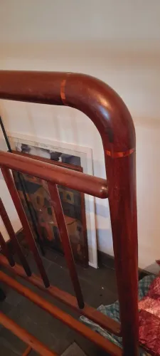 Cama antiga solteiro 