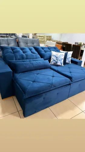 Sofá retrátil e reclinável Orion 2,5 m