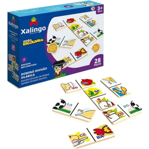 Dominó Divisão Silábica - Xalingo NOVO