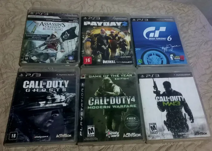 Jogos PS3 - Diversos títulos - Preço negociável