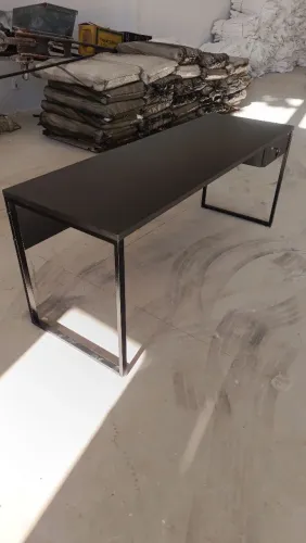 Escrivaninha Industrial Nova 1.80m x 60cm c/ 1 gaveta - Entrego