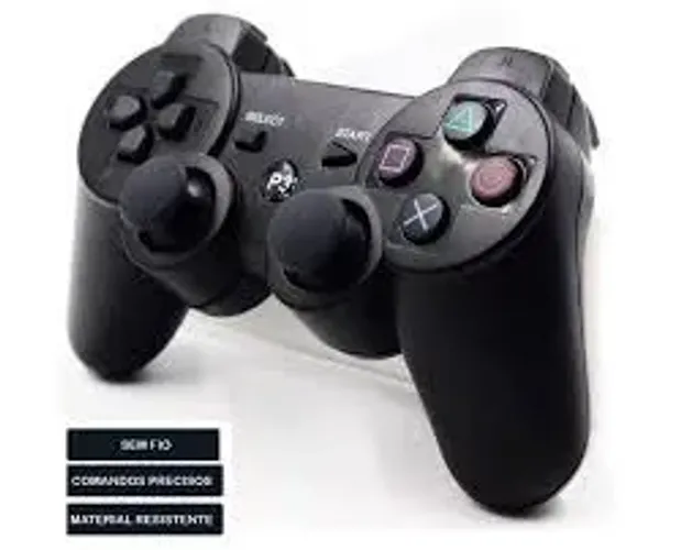Controle Manete Joystick Ps3 Playstation 3 Sem Fio Wireless