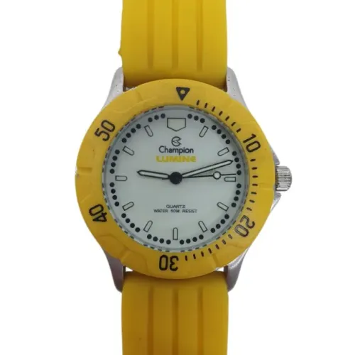 Relógio Champion Lumine CL30006 Laranja Unisex Vintage