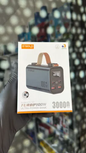 Power Bank Turbo 100W carregador portátil profissional carrega notebook e StarLink mini 