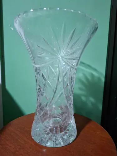 Vaso Decorativo de Cristal da Boêmia