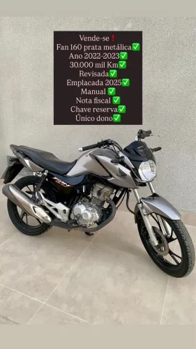 Fan 160 único dono.