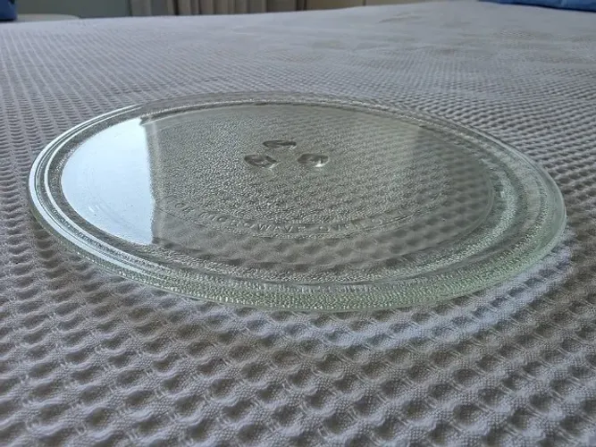 Prato de micro-ondas pequeno: diâmetro de 24,5cm