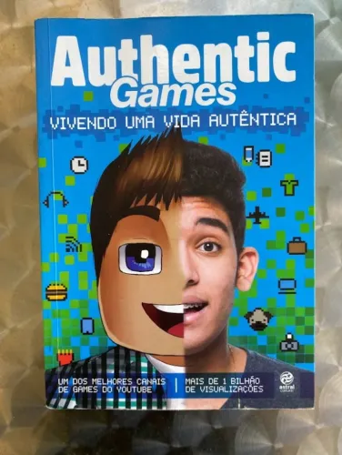 Livro Authentic Games - vivendo uma vida autêntica - Preço final R$ 15,00