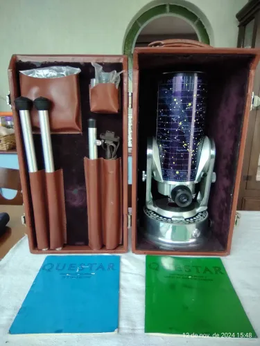 Telescópio Questar 3.5" com Estojo e Acessórios