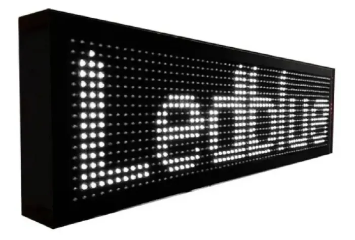 Painel de LED USB Branco 130x20 (Honestidade e Qualidade na distribuidora JK eletronicos)