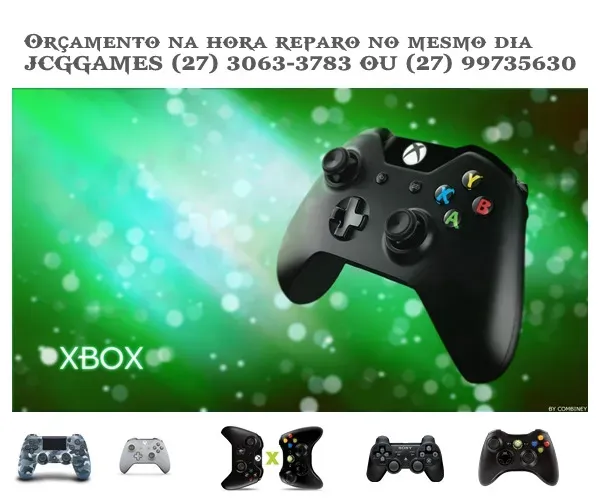 Assistencia Tecnica Especializada em manutenção de controle de video Games em geral   