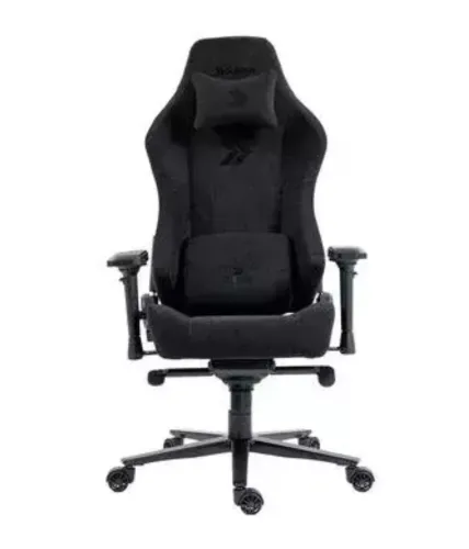 Cadeira Gamer CG700 Preto,Tecido,Apoio de Braço 4D,Com Almofadas,Reclinável-KGCG700PT