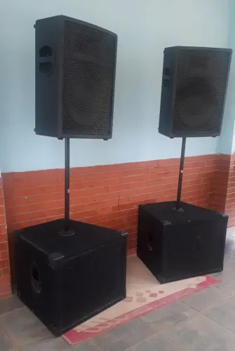 Caixas de Som Profissional