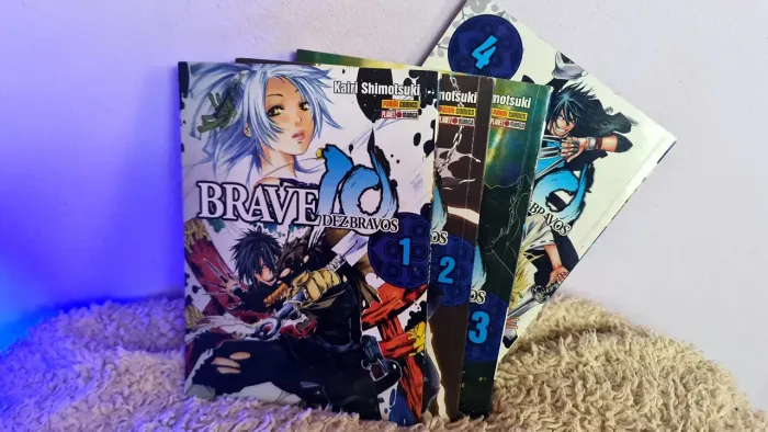 Mangá Brave 10 (Volume 1 ao 4)