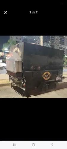 Vendo trailer com churrasqueira acoplada 