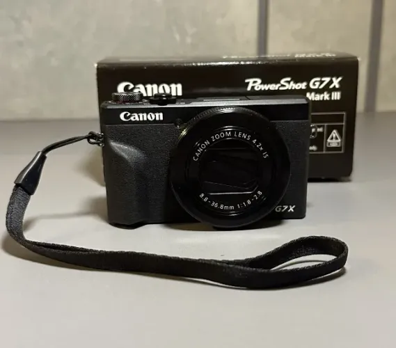 CÂMERA CANON POWERSHOT G7X MARK III