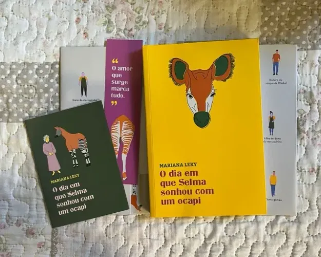 O DIA EM QUE SELMA SONHOU COM UM OCAPI - MARIANA LEKY - TAG LIVROS